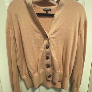 Who What Wear Pink Cardigan Sweater